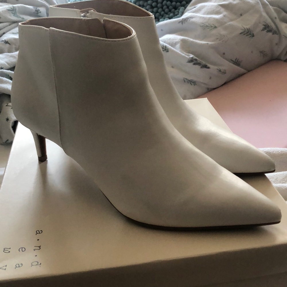 White booties
